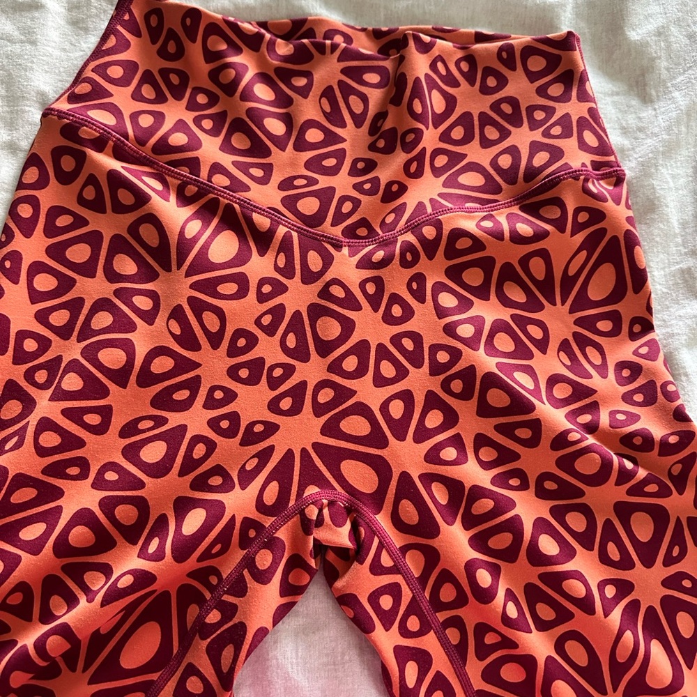 Balance Athletica Vibrant Patterned Leggings - Or… - image 2